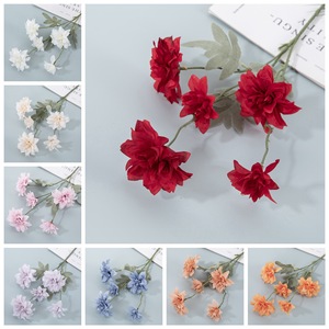 ดอกดาเลียประดิษฐ์ CallaFloral ก้านเดี่ยว สีขาว ชมพู ส้ม ตกแต่งภายในบ้าน - Product Image 3