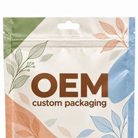 Sacs refermables en plastique écologiques avec impression numérique personnalisée, pelliculage mat, pour emballages alimentaires, thé, aliments pour animaux de compagnie