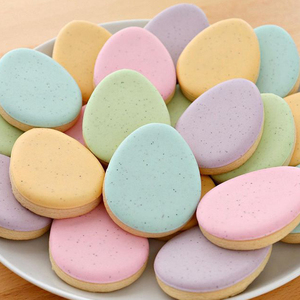 Ensemble de 6 <span class=keywords><strong>emporte</strong></span>-pièces de Pâques - Moules en plastique en forme de lapin, d'œuf, de poussin et de fleur pour la décoration de fondant, biscuits et pâtisseries - Product Image 6