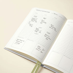 Factory Customize 2026 Academic Year Planner Day-to-Page <strong>Appointments</strong> <strong>Diary</strong> A4 Hard Cover Custom Logo 100 Sheets Desk - Product Image 6