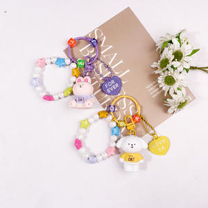 Internet célébrité haute valeur petit Animal en peluche mignon Simple sac à dos pendentif créatif Adorable voiture porte-clés - Product Image 3