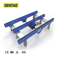 SENTAO palet angkutan karton rantai seret konveyor sistem konveyor baja tahan karat jalur produksi dapat disesuaikan jalur perakitan