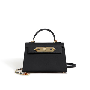 Sac à bandoulière carré en cuir de vachette polyvalent pour femme, mini sac de luxe de marque unique pour petites filles, collection 2026, vente en gros - Product Image 1