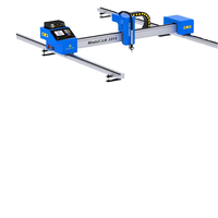 Machine de découpe plasma et flamme CNC automatique à moteur pas à pas Gantry 1630, portable, compacte, de bureau, 220V/380V F2100B