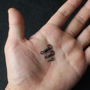 Pêche à la <span class=keywords><strong>carpe</strong></span> Micro crochet anneau pivotant Flexi accessoires pour pêche à la <span class=keywords><strong>carpe</strong></span> pivotant roulant avec anneau pour D-Rig Chod Rig Tackle - Product Image 4