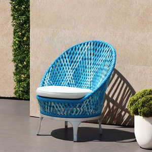 OSMEN Ensemble de meubles de patio en osier pour balcon <span class=keywords><strong>Ostra</strong></span> Mobilier en rotin gris anthracite blanc Canapé de jardin Chaise pour l'extérieur - Product Image 1