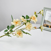Bouquet de pivoines en soie fleurs artificielles fleurs bon marché pour la maison mariage fleurs décoratives Offre Spéciale Rose rose bijoux violet