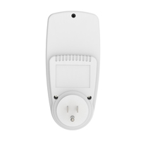 Wattsave Medidor de Energía Digital Inteligente LCD de 120V para el Hogar, Tipo L, Producto de Ahorro de Energía con Certificación CE para Enchufe Estándar de EE. UU.