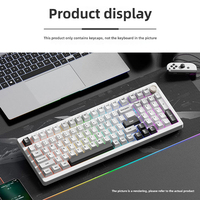 Dark Night Keycap Cherry Profile 126Keys PBT Double Shot Keycaps Support 61/64/84/87/98/104/108 Mechanical Gaming Keycaps