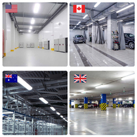 Brandon Industrial Led Lighting Antidéflagrant Monté en surface Led Batten Tri-Proof Light Entrepôt Lumière étanche