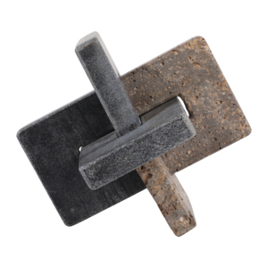 Scultura in Marmo a Nodo, Ornamento Artistico Contemporaneo per Bagno, Ufficio, Soggiorno - Product Image 4