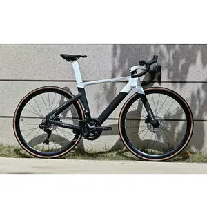 Cycletrack CK-RIVER Factory Wholesale Racing Carbon Fiber Road Bike Electronic EDS Carbon Road Bike Bicycle With Propel Disc