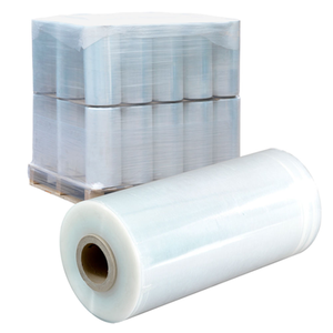 Film étirable transparent pour emballage de palettes, film plastique étirable pour emballage de marchandises, fourni par l'usine - Product Image 1
