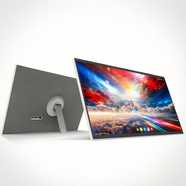 Wholesale New 27-inch FHD 8+128G Android 14 Interactive Touch LCD Display with Moveable Stand Wireless Smart Portable TV