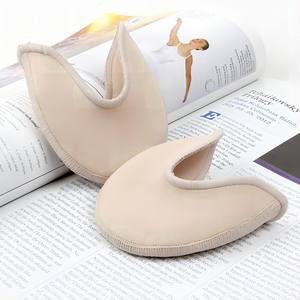 وسادات أصابع القدم المزدوجة من السيليكون والقطن باللون الوردي من JW للباليه - مقاسات S/<span class=keywords><strong>M</strong></span>/L لحماية أصابع القدم - Product Image 1