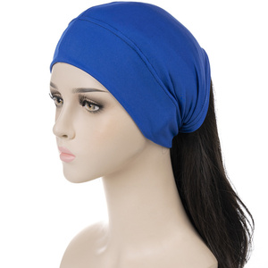 HZM-22149 Hijab Tube Bonnet <span class=keywords><strong>Chimio</strong></span> Chapeau Tête Couverture Femmes Musulman Hijabs Intérieure Cap Sous Écharpe <span class=keywords><strong>Turban</strong></span> - Product Image 3