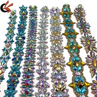 Décorations personnalisées écologiques pour costumes de carnaval, strass thermocollants en résine, appliques en cristal pour vêtements, chaussures et sacs