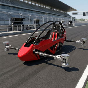Nuevo Avión de Ala Rotatoria Tripulado de Despegue y Aterrizaje Vertical Eléctrico, de un Solo Asiento, de Fibra de Carbono, con Batería, Ligero y con Control Remoto - Product Image 1