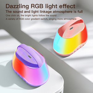 Micro Loa đứng trẻ em món quà sinh nhật nhấp nháy ánh sáng MP3 Karaoke nhạc cụ Giao tiếp không dây loại C kết nối - Product Image 3