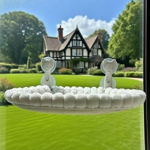 Venta al por mayor de lujo de alta calidad montado en la pared colgante gato Scratch escritorio camas para gatos de interior - Product Image 3