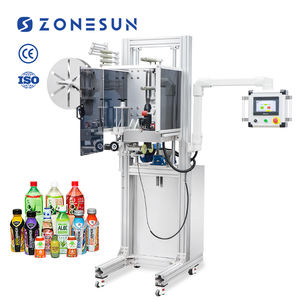 ZONESUN ZS-STB151 Machine d'étiquetage automatique à grande vitesse pour manchons rétractables en film PVC pour bouteilles - Product Image 1