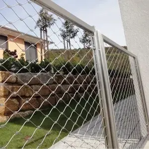 Stainless Steel Wire Rope Mesh Zoo Mesh/stainless Steel Wire Rope Mesh Net