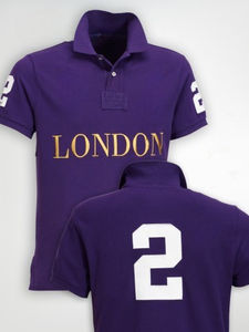 <span class=keywords><strong>Polo</strong></span> de hombre casual para oficina, 100% algodón, de secado rápido, manga corta, con logo bordado/botones, estampado urbano, para <span class=keywords><strong>golf</strong></span> - Product Image 2