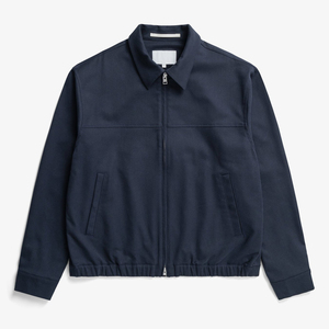 Premium giacca da <span class=keywords><strong>uomo</strong></span> in cotone e vestibilità rilassata e resistente giacca in Twill <span class=keywords><strong>con</strong></span> cerniera a due vie <span class=keywords><strong>stile</strong></span> giacca da lavoro per <span class=keywords><strong>uomo</strong></span> - Product Image 2