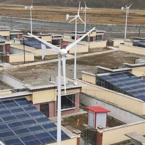 <span class=keywords><strong>Kit</strong></span> de générateur d'éolienne verticale avec contrôleur MPPT Générateur d'énergie solaire Système d'alimentation hybride solaire éolien - Product Image 6