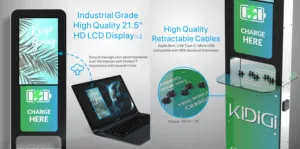 Kidigi CK-01 2025 – Présentoirs Tendance en Ligne avec Charge Rapide PD pour Montres, Ordinateurs Portables Professionnels et Téléphones (Chargeur AD pour iPhone 15 Pro Max) - Product Image 5