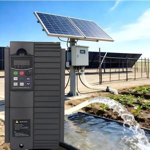 ปั๊มน้ำโซลาร์แบบจุ่มใต้น้ำ OLU 5.5kW 7.5HP AC 380V สามเฟส พร้อมระบบ VFD สำหรับการชลประทาน รองรับแรงดันไฟฟ้าสูง/ต่ำ รุ่น EV510-0055G-T - Product Image 2