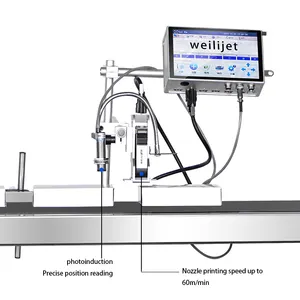 Easy To Operate Assembly Line 25.4mm On Line Inkjet Machine