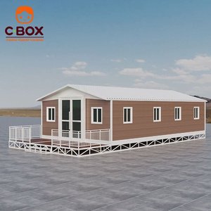 Casa Contenedor Plegable de Doble Ala Cbox de 40 pies, Venta al por Mayor, Residencia Prefabricada, Unidades Modulares de Vivienda, 3 Dormitorios, Expandible - Product Image 5