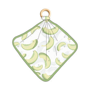 Nouveauté Impression colorée Bamboo Lovey Baby Lovey avec sécurité matérielle en bambou - Product Image 2