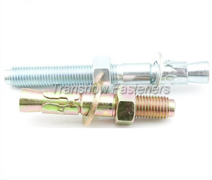 <span class=keywords><strong>2</strong></span> clip ancoraggio a cuneo M10 * 80, acciaio al carbonio ancoraggio 480 pezzi Per cartone - Product Image 1