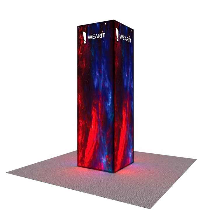 10ft Foldable Aluminum Trade Show Booth - Portable & Durable