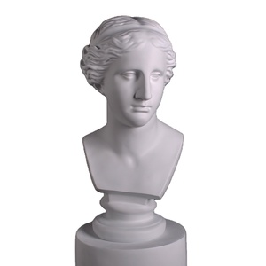 Moda bianco artificiale in fibra di vetro <span class=keywords><strong>David</strong></span> scultura per la decorazione della tavola dell'albergo dell'home office - Product Image 2