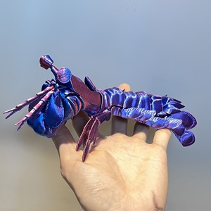Figuritas móviles multiarticuladas de camarones y dinosaurios Pipi impresas en 3D para decoración del hogar, juguetes y regalos de broma para niños - Product Image 4