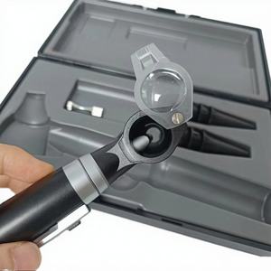 Natural Mini Reusable Plastic ENT <b>Otoscope</b> Ophthalmoscope Set Veterinary Diagnostic & Injection Eye Surgery Instruments for Dogs - Product Image 4