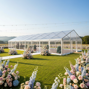 Carpa para Eventos, Bodas y Exposiciones, Grande, para Exteriores, Impermeable, Índice 2000-3000 mm, Lona - Product Image 6