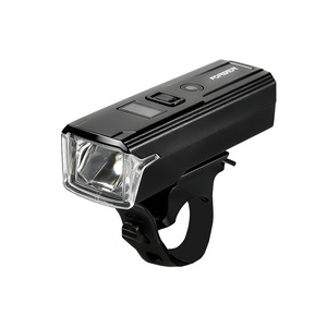 <b>Bicycle</b> <b>Light</b> LED USB C Charging IPX4 Waterproof 4 Modes Aluminum Body Headlight with Digital Display - Product Image 2