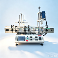 LT-DFC4 Tafelmodel Geïntegreerde Vul- en Afvulmachine Magnetische Compacte Structuur Ruimtebesparend Voedsel Catering Verpakkingsproductie