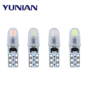 Làm nổi bật xe dẫn chiều rộng ánh sáng hổ phách màu vàng cam CANBUS dẫn bóng đèn T10 W5W 3030 10SMD xe bên nêm phụ kiện ánh sáng - Product Image 1