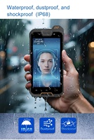 TIMY SI-HF6 Android 11 Dispositivo Portátil 4G Resistente al Agua/Tiempo con Pantalla Táctil, Batería, Visión Nocturna, Reconocimiento Facial y Contraseña
