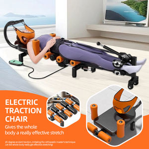 Tracteur d'extension cervicale et lombaire à usage domestique professionnel à 45 ° avec sangles Dispositifs de traction et de correction - Product Image 1