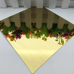 Màu Vàng 304 316 316L gương chân tóc Bronze Brushed kết thúc tấm thép không gỉ - Product Image 6