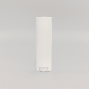 Tube de <span class=keywords><strong>baume</strong></span> à lèvres plat multicolore DIY 4,5g, emballage vide en plastique pour rouge à lèvres/cire à lèvres, capacité 5ml avec bouchon à vis et sérigraphie - Product Image 5