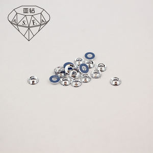 ASFA09 Cristales de Estrás Termoadhesivos con Orificio Circular de 3*6mm, Tamaños SS6 y SS10, para Aplicación con Máquina de Termoadhesión, Cristal AB - Product Image 4