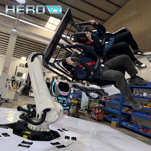 Bras robotique aérien <span class=keywords><strong>VR</strong></span> à 6 axes HEROVR - Construction en acier et métal, utilisation en intérieur/extérieur pour les parcs d'aventure et les lieux publics - Product Image 5