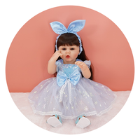 Poupées Reborn en vinyle de 22 pouces pour enfants de plus de 3 ans